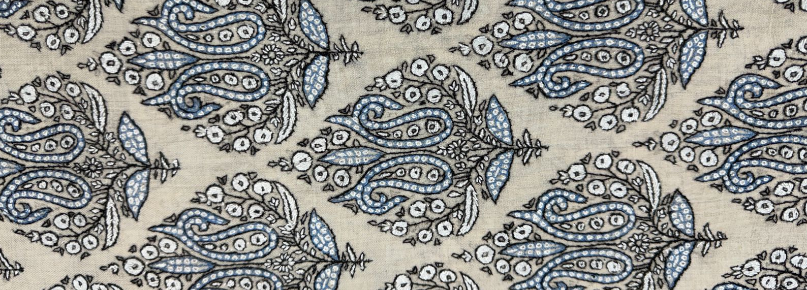 Sozni Hand Embroidered Pashmina Shawl Wholesale