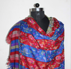 Pure Handmade Pashmina Kani shawl